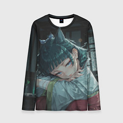 Лонгслив мужской Маомао с кошачьими ушками, цвет: 3D-принт