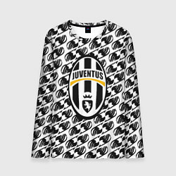 Лонгслив мужской Ювентус хвост феи лого аниме, цвет: 3D-принт