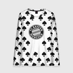 Лонгслив мужской Bayern Mnchen пики, цвет: 3D-принт