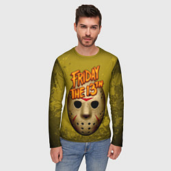Лонгслив мужской Джейсон Вурхиз, цвет: 3D-принт — фото 2
