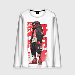 Лонгслив мужской Bot raven, цвет: 3D-принт