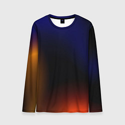Мужской лонгслив Color black red blue