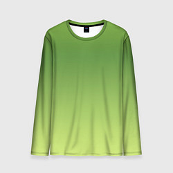 Мужской лонгслив Color green yellow