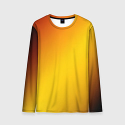 Мужской лонгслив Color yellow red gradient