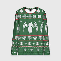 Мужской лонгслив Рождественский свитер Венома