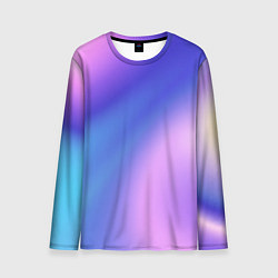 Лонгслив мужской Color multicolored gradient, цвет: 3D-принт