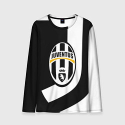 Мужской лонгслив Ювентус полосы спорт линии