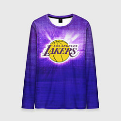 Лонгслив мужской Los Angeles Lakers, цвет: 3D-принт