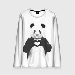 Лонгслив мужской Panda Love, цвет: 3D-принт