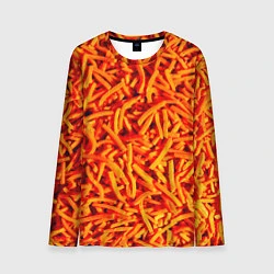 Лонгслив мужской Морковь, цвет: 3D-принт