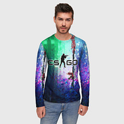 Лонгслив мужской Counter-Strike - Global Offensive, цвет: 3D-принт — фото 2