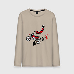 Мужской лонгслив Moto-X