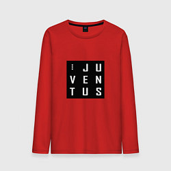 Лонгслив хлопковый мужской Juventus FC: Black Collection, цвет: красный