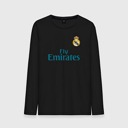 Лонгслив хлопковый мужской Real Madrid: Ronaldo 07, цвет: черный