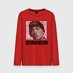 Лонгслив хлопковый мужской Eminem labyrinth, цвет: красный