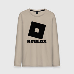 Лонгслив хлопковый мужской ROBLOX, цвет: миндальный