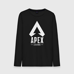 Лонгслив хлопковый мужской Apex Legends, цвет: черный