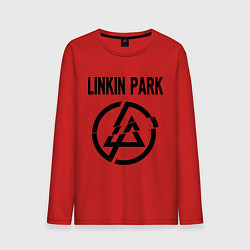 Лонгслив хлопковый мужской Linkin Park, цвет: красный