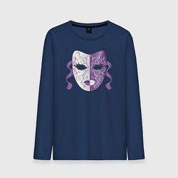 Мужской лонгслив Театральная маска