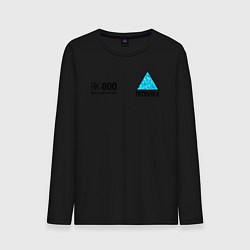 Лонгслив хлопковый мужской RK800 CONNOR, цвет: черный