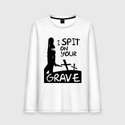 Мужской лонгслив I spit on your grave