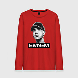 Лонгслив хлопковый мужской Eminem, цвет: красный