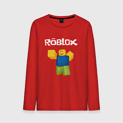 Лонгслив хлопковый мужской ROBLOX, цвет: красный