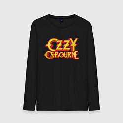 Лонгслив хлопковый мужской Ozzy Osbourne, цвет: черный