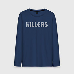 Лонгслив хлопковый мужской The Killers, цвет: тёмно-синий