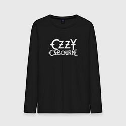 Лонгслив хлопковый мужской Ozzy Osbourne, цвет: черный