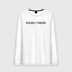 Лонгслив хлопковый мужской Hammer Logo, цвет: белый