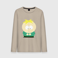 Лонгслив хлопковый мужской South Park Баттерс, цвет: миндальный