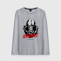 Лонгслив хлопковый мужской STAAAAARS!, цвет: меланж