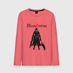 Лонгслив хлопковый мужской Bloodborne, цвет: коралловый