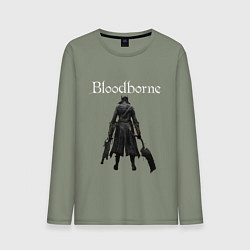 Лонгслив хлопковый мужской Bloodborne, цвет: авокадо
