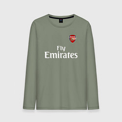 Лонгслив хлопковый мужской ARSENAL, цвет: авокадо