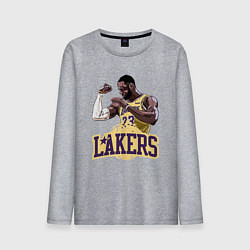 Мужской лонгслив LeBron - Lakers