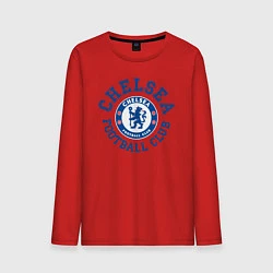 Лонгслив хлопковый мужской Chelsea FC, цвет: красный