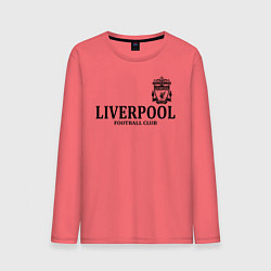 Лонгслив хлопковый мужской Liverpool FC, цвет: коралловый