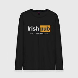 Мужской лонгслив Irish Pub