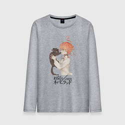 Мужской лонгслив Обещанный Неверленд Эмма