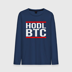 Мужской лонгслив БИТКОИН BITCOIN HODL BTC