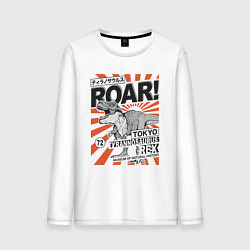 Мужской лонгслив ROAR Tokyo T-rex