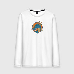 Мужской лонгслив Дракон