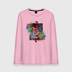 Мужской лонгслив Ухмылка льва