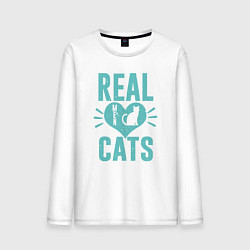 Мужской лонгслив Real Cats