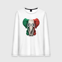 Мужской лонгслив Italy Elephant