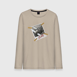 Мужской лонгслив Я видел SCP 682!