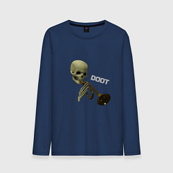 Мужской лонгслив Дудец Trumpet Skull