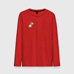 Мужской лонгслив Новогодний Олень!